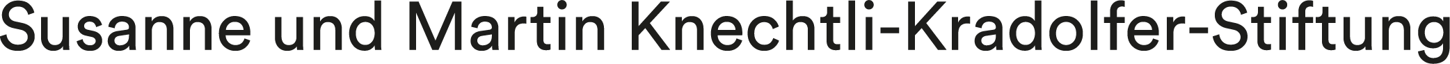 Knechtli-Kradolfer-Stiftung